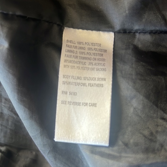 Calvin Klein Down Winter Coat - Black - XL - Great Condition!! - Picture 6 of 8